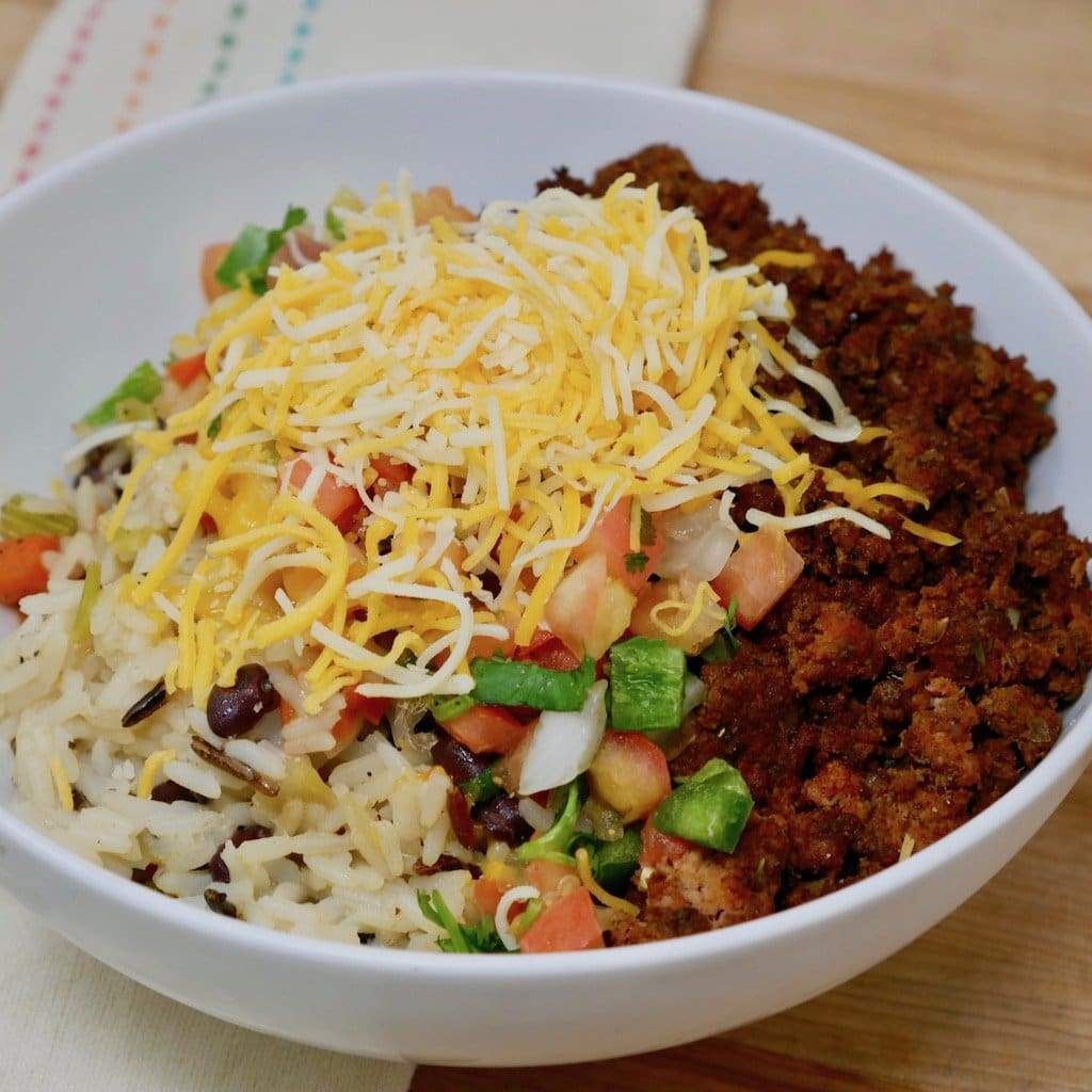 Ancho Beef Taco Bowl