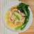 Lemon Garlic Chicken Over Spaghetti Squash